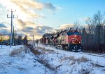 CN 2205 leads 402 at Rue Des Braves